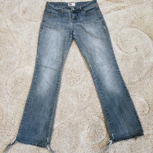 SO Bootcut Light Medium Wash Denim Jeans 9